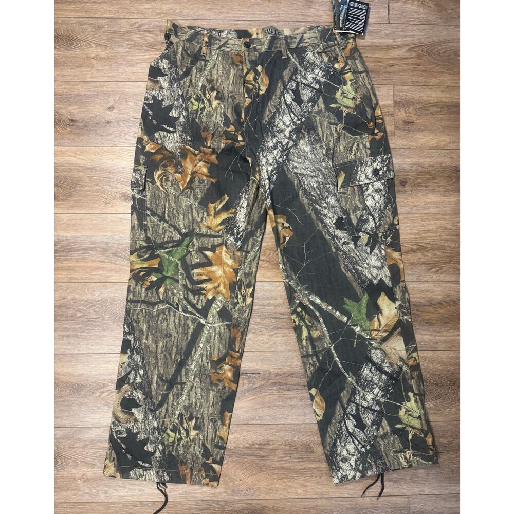 New Old Stock/Dead Stock NWT VTG 90s Jerzees Real Tree Mossy Oak Cargo Pants XL